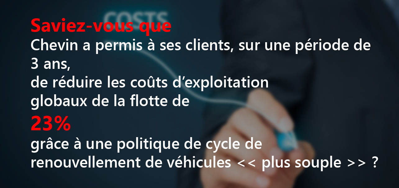 Présentation de l'efficacité des logiciels de gestion de flotte Chevin pour le renouvellement du parc automobile