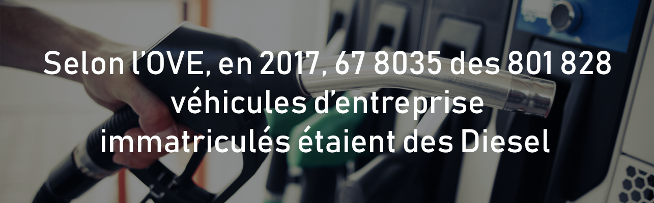 statistiques véhicules d'entreprise diesel